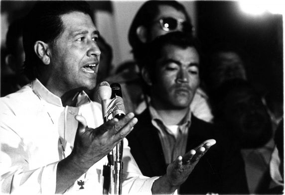 (3296) Cesar Chavez, Rallies, Proposition 22, 1972 (3296) Cesar Chavez, Rallies, Proposition 22, 1972